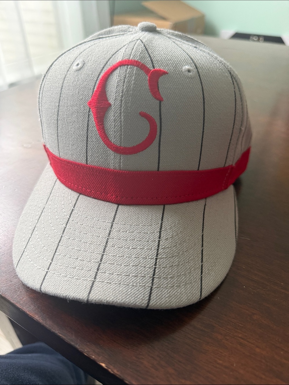 Cincinnati Reds Baseball Cap with Red Accent 7 1/4